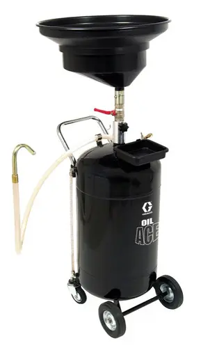 GRACO 119577 – Pressurized Oil Drain, 24 Gallon Steel Tank