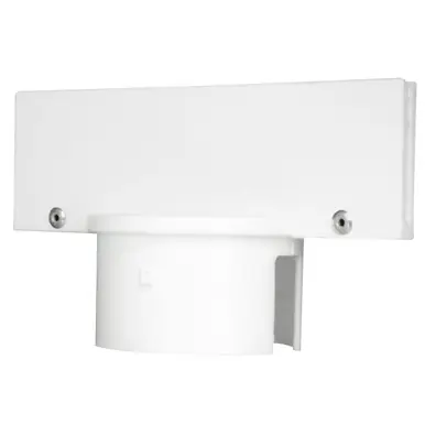 Mr. Chain 93001 Heavy Duty 3" Stanchion Sign Adapter (1 Pack) White