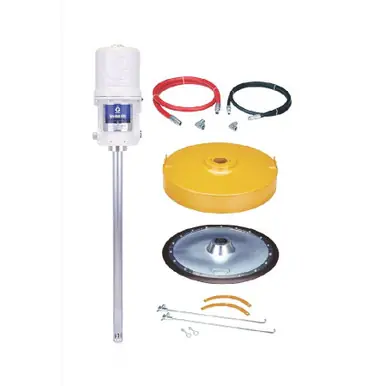 GRACO 222075 - Fire-Ball 425, 50 1 Grease Pump, 120 lb Drum, Lube Truck Package