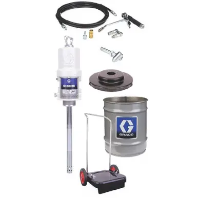 GRACO 225773 - Fire-Ball 300, 50 1 Grease Pump, 25-50 lb Pail, Portable Dispenser Package