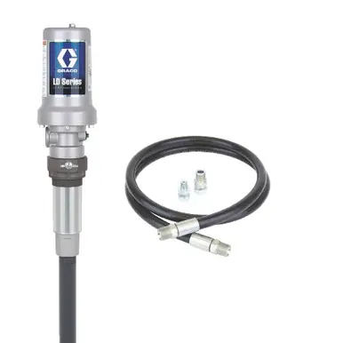GRACO 24H813 - LD Series 3 1 Stationary Mobile Oil Pump CE Package - Includes 2-Way Vented Valve &