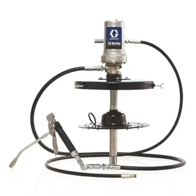 GRACO 24J030 - LD Series 50 1 35 lb Grease Pump - Stationary Package, 5000 PSI