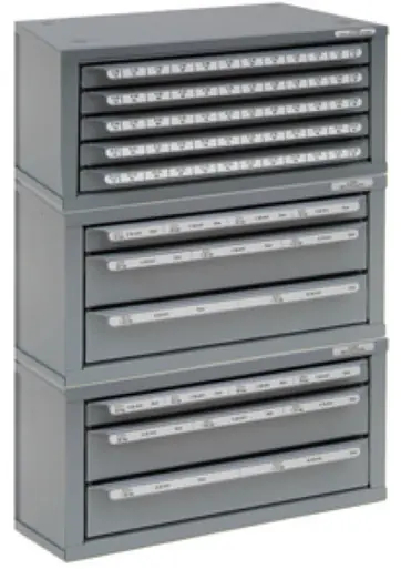 ALFA DIHTMS13550 - 5-Drawer Machine Screw Tap Empty Dispenser Cabinet