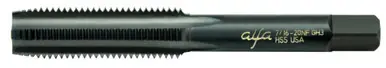 ALFA HTP80057 - 1-3/8"-6 HSS Black Oxide USA Hand Tap Plug