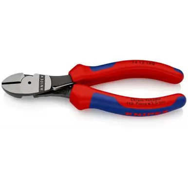 KNIPEX 7412160 High Leverage Diagonal Cutters, Multi-Component