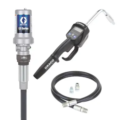 GRACO 24H965 - LD Series 5 1 Universal Stationary Oil Pump Package - Manual Meter Type