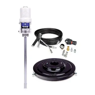 GRACO 220170 - Fire-Ball 300, 15 1 Grease Pump, 120 lb Drum, Stationary Pail Dispenser Package, 2750