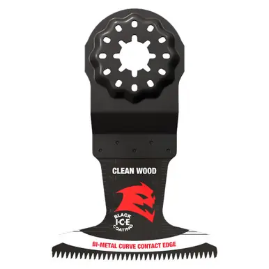 DIABLO DOS250JBW10 2-1/2" Starlock Bi-Metal Oscillating Blade for Clean Wood 10ct