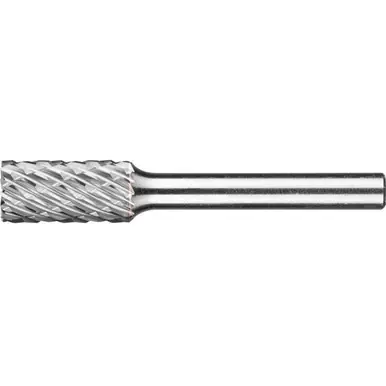 PFERD 28019 Carbide Bur, Cylindrical end cut, OMNI cut 3/8" x 3/4" x 1/4" Shank