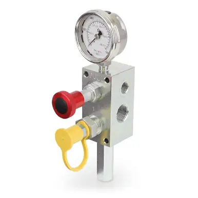 GRACO 77X542 - Remote-Fill Port Manifold w/ Vent for use w/ Auto-Fill Shut-Off Option Lubrication