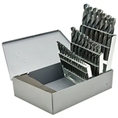 ALFA SM50290 - 29pc HSS USA, Screw Machine Drill Bit Set