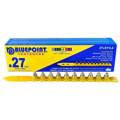 BluePoint 27LS11L4 .27 Cal Yellow Strip Load 100ct