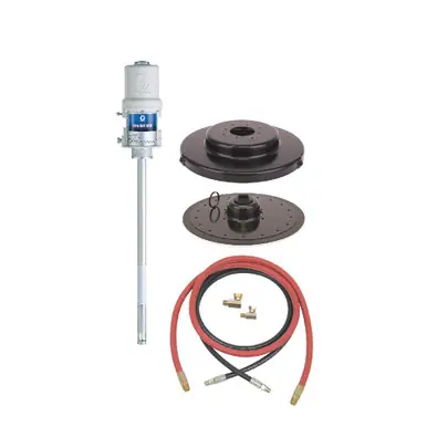 GRACO 241034 - Fire-Ball 300, 50 1 Grease Pump Package, 120 lb, Stationary Supply CE