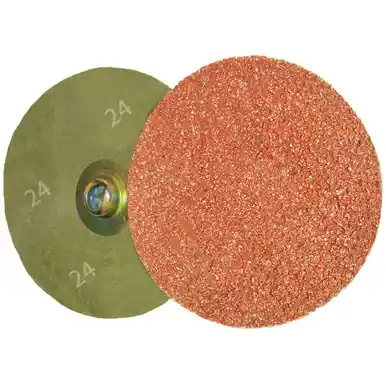 ALFA QDC9120 - 4" x 120 Grit Ceramic Quick Change Resin Fibre Disc Type ‘S‘ (25pk)