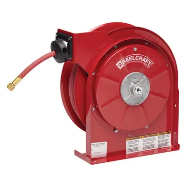 Reelcraft SW5450-OLPT - 1/4" x 50 ft. Single Line Welding Hose Reel T-Grade