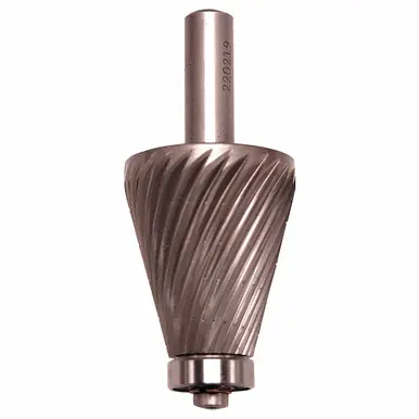 WHEELER-REX 220234 - HSS Cutter Bit Assembly, w/ 3/8" Shank & 1/2" Collet