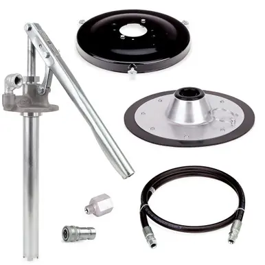 GRACO 247886 - Reservoir Refill Manual Pump w/ Cover, Follower Plate, Hose & Coupling