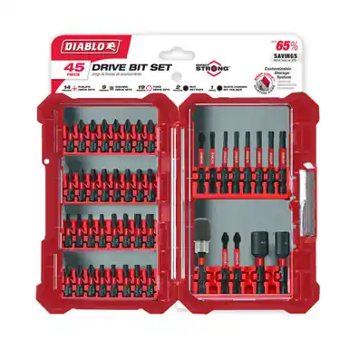 DIABLO DSC-S45 - Screwdriving Set (45-Piece)