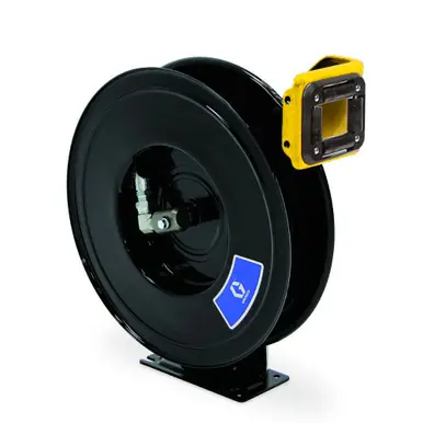 GRACO SDH5DF - SDX20 Grease Hose Reel 3/8" x 50 ft, without Hose, 4800 PSI, Yellow