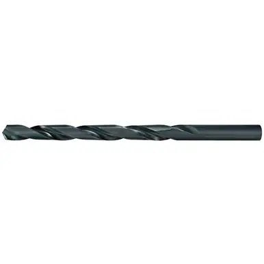 ALFA LB60267 - 3/8" Dia. x 9" FL x 12" OAL Extra Long Drill, HSS, 118° Point (3pk)