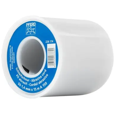 PFERD 49903 Abrasive cord, Diameter 0.06", 16 yd Aluminum Oxide - 150 Grit
