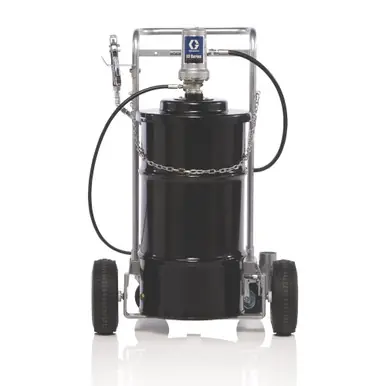 GRACO 24J053 - LD Series 50 1 120 lb Grease Cart Mounted CE Pump Package - BSPT