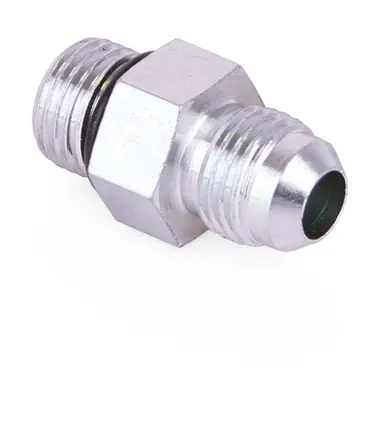 GRACO 129763 - Electric Grease Jockey Mainline Straight Connector, 6 ORB x 9/16 37° Flare