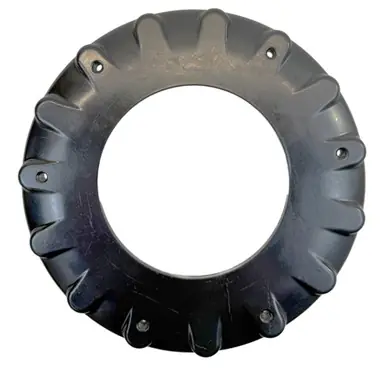 WHEELER-REX 609731 - Rear Chuck Cover Black, 8090