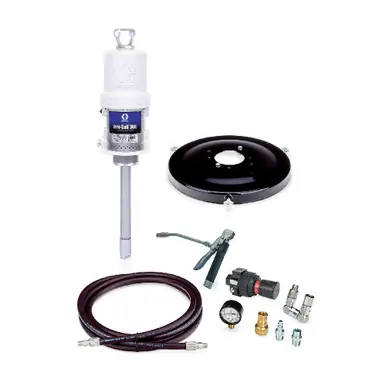 GRACO 222078 - Fire-Ball 300, 15 1 Grease Pump, Stationary Pail Dispenser Package