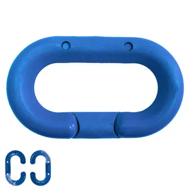 Mr. Chain 50706-10 2" Plastic Master Link (10 Pack) Blue
