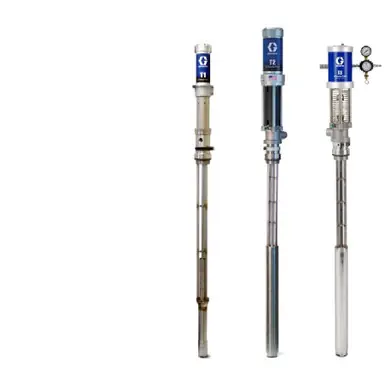 GRACO 24Z987 - T3 Complete Package Includes 2 Pumps (Stainless Steel), 2 Supply Hoses, Air Supply