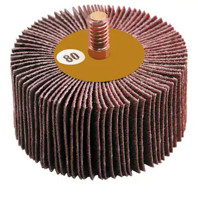 ALFA FW61763DT - 2" x 1 240 Grit Flap Wheel Threaded Shank (10pk)