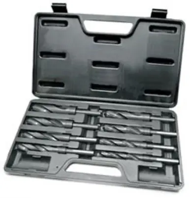 ALFA SD50449PL - 8 pc 9/16-1" USA Silver & Deming Set Plastic Case