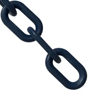 Mr. Chain 80066-25 3" x 25‘ Plastic Chain - Cobalt Blue