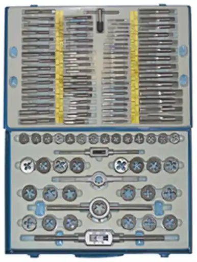 ALFA TDS66110 - 110 pc Tap & Die Set, SAE & Metric