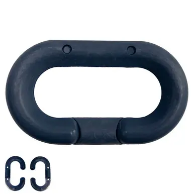 Mr. Chain 80766-10 3" Plastic Master Link (10 Pack) Cobalt Blue
