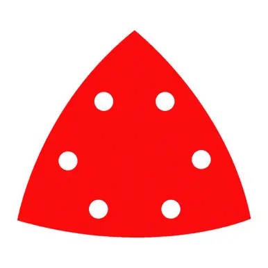 DIABLO DCT334120H10G 3-3/4" 120-Grit (Fine) Oscillating Detail Triangle Sanding Sheets 10ct