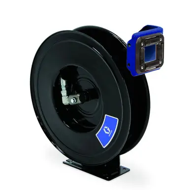 GRACO SDH5DB - SDX20 Grease Hose Reel, 3/8" x 50 ft, without Hose, 4800 PSI, Blue