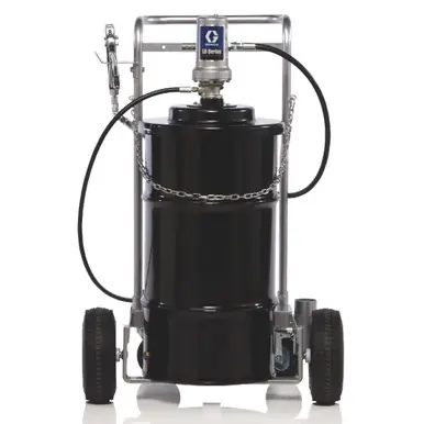 GRACO 24J048 - LD Series 50 1 120 lb. Grease Pump - Mobile Package, 1/4-18 NPT
