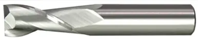 ALFA SC61334 - 7/8" x 7/8" Carbide, 2-Flute Single End Mill