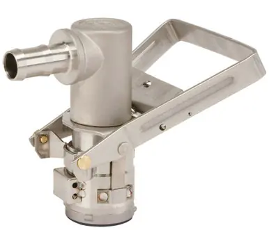 GRACO 17C908 - Micro Matic RSV Dispense Coupler, 3/4" Barbed Outlet, 4-Pin, SS