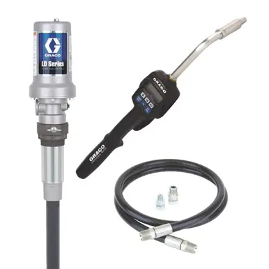GRACO 24H967 - LD Series 5 1 Universal Stationary Oil Pump Package - Preset Meter Type
