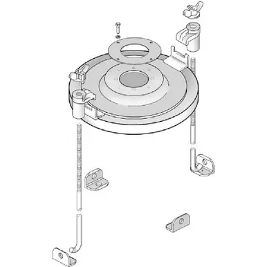 GRACO 204269 – Open Drum Cover & Hold-Down Rods, 120 lb (50 1 & 15 1 Fire-Ball)