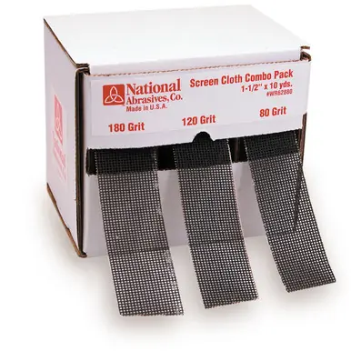 ALFA WR62881 - 320,180,120 Grits Combination Screen Cloth Roll