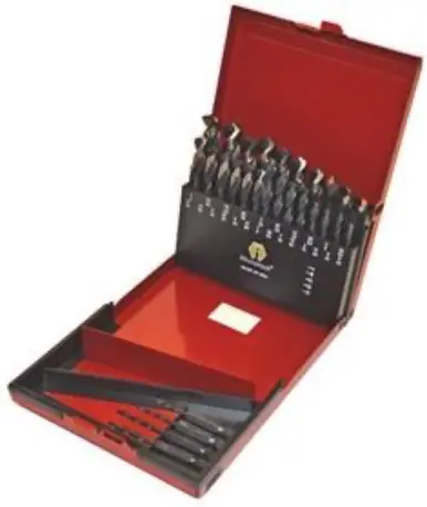 ALFA HSD51051 - 29pc Hex Shank Split Point Set Metal Index
