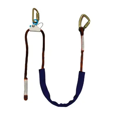 Elk River 34497 Adjustable Lanyard Adjustor 1/2" x 6‘ Captive Eye Cabiner