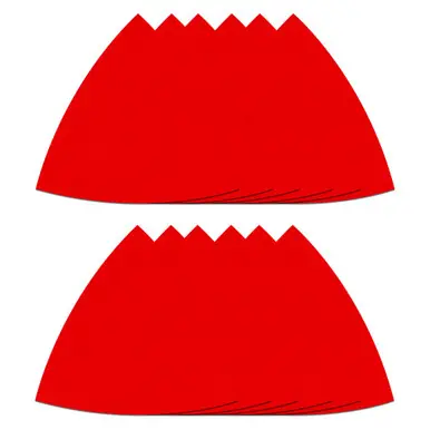 DIABLO DCT318ASTH12G 3-1/8" Oscillating Detail Triangle Sanding Sheet Assorted 12PK