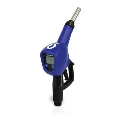 GRACO 127650 – LD Automatic DEF Nozzle with Built-In Electronic Turbine Meter & Stainless Steel