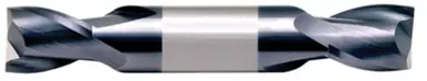 ALFA DEC66855AL - 1/2 x 1/2, 2-Flute Double End CC Altin Carbide End Mill