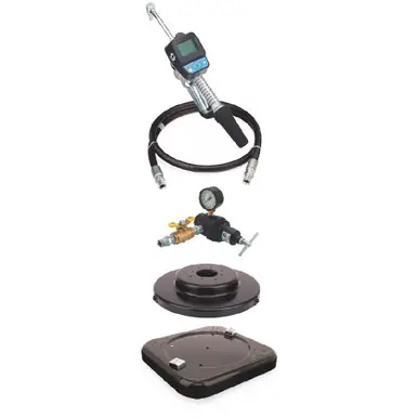GRACO 225728 - Fire-Ball 300, 5 1 Oil Pump, 16 Gal Portable Package, with Drum Cover